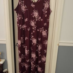 Sleeveless maxi dress